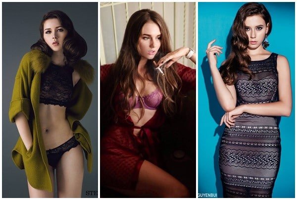 Quyến rũ, sexy, nóng bỏng là thế mạnh của người mẫu tây