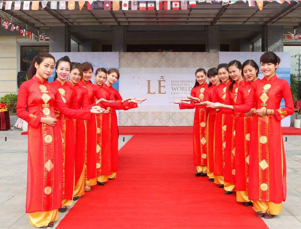 Đồng phục pg mã số: AC18