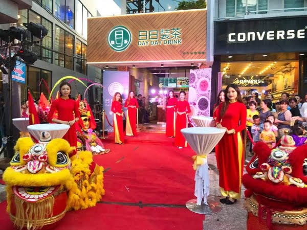 Cung Cấp PG Event, sự kiện khai trương quán ăn Đài Loan tại TP HCM