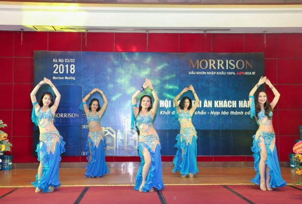 Cung cấp nhóm múa bụng, belly dance biểu diễn tại hội nghị tri ân khách hàng