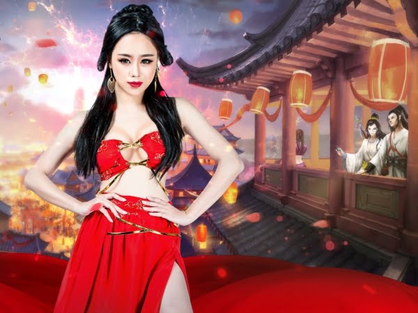 Người mẫu chụp hình ảnh, thương hiệu game mới chuyên nghiệp