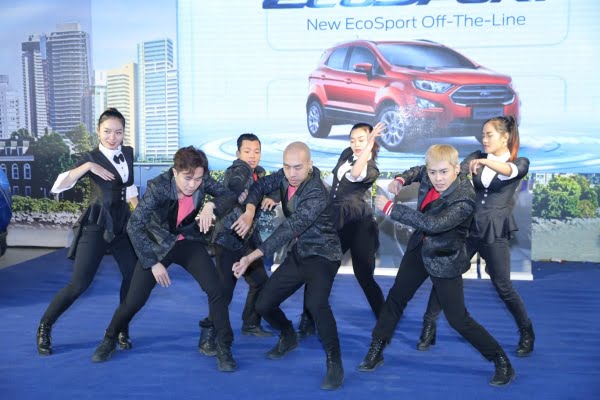 Á Châu cho thuê nhóm nhảy Hiphop tại lễ ra mắt xe EcoSport của Ford