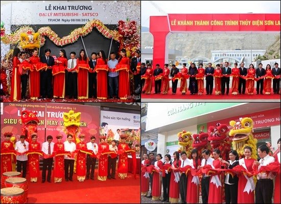 Lễ cắt băng khánh thành