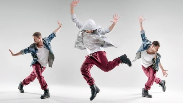 Nhảy hiphop mang lại niềm hứng khởi và tạo không khí sôi động