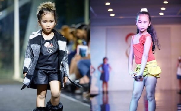 Các hoạt động của mẫu nhí nhiều không kém người mẫu trưởng thành